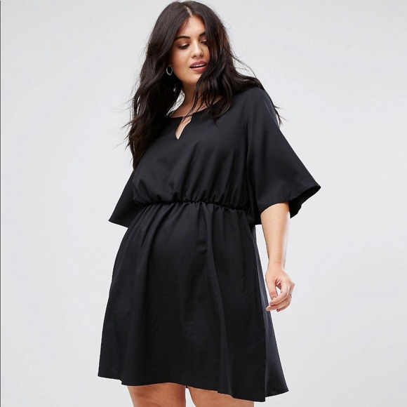 ASOS Curve Dresses & Skirts - Rage Plus for ASOS Curve Flute Sleeve Dress